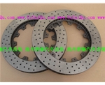 AP剎車改裝打孔碟通風(fēng)剎車盤雙出剎車盤加大剎車盤