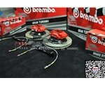 意大利Brembo F40小四活塞專業(yè)剎車改裝本田飛度