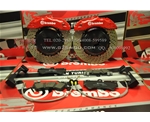 凱雷德升級(jí)brembo六活塞剎車(chē) brembo剎車(chē)改裝升級(jí)作業(yè)