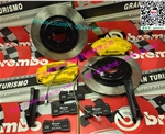 君威升級(jí)BREMBO F40剎車(chē)套裝小四活塞剎車(chē)卡鉗意大利原裝正品